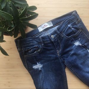 Hollister Distressed Jeans - Size 0 W24